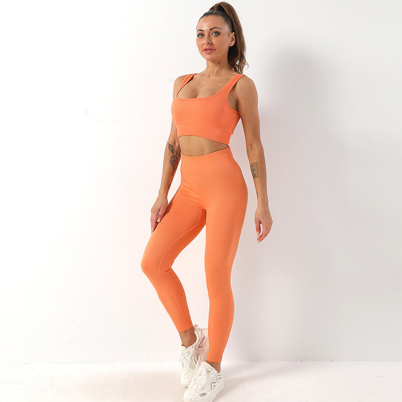 Bra And Butt Lifting High Waist Leggings Set