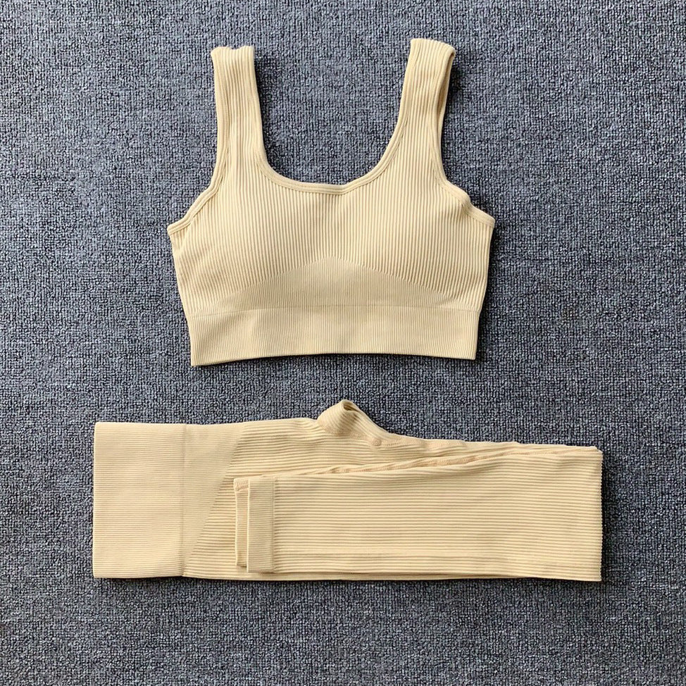 Bra And Butt Lifting High Waist Leggings Set