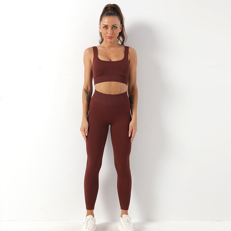 Bra And Butt Lifting High Waist Leggings Set