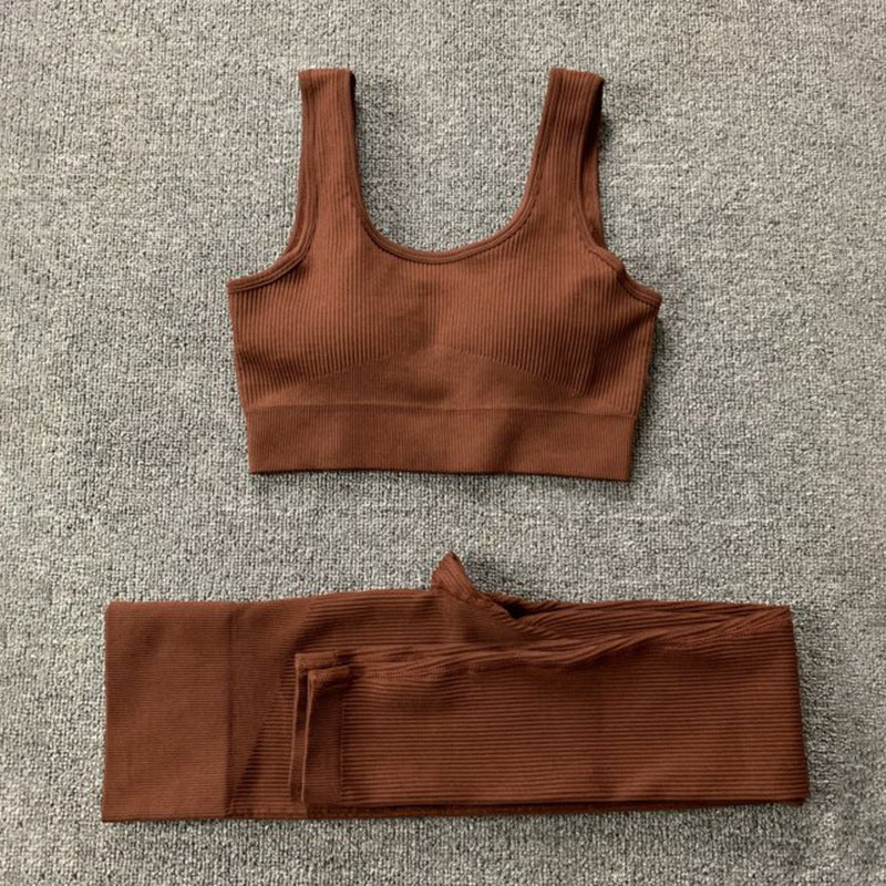 Bra And Butt Lifting High Waist Leggings Set