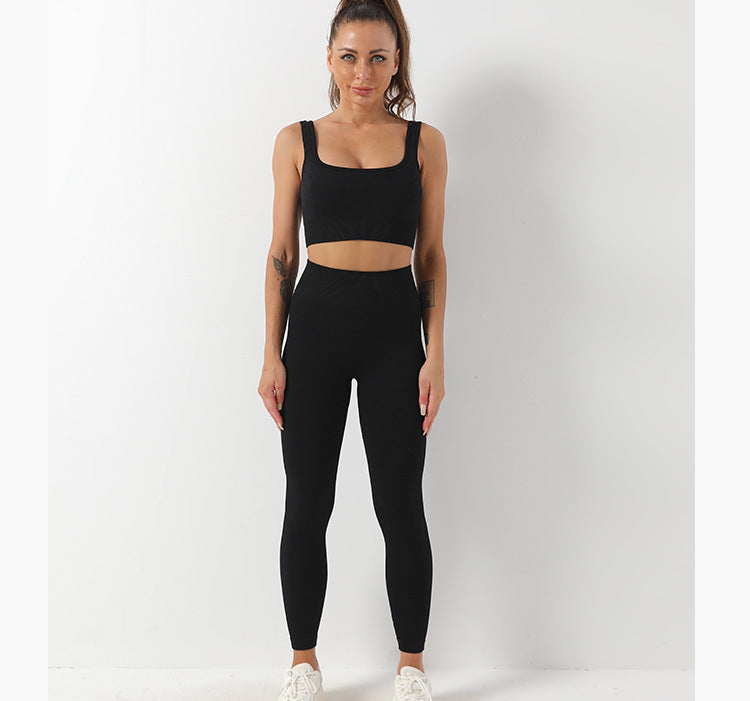 Bra And Butt Lifting High Waist Leggings Set